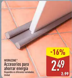 ALDI Workzone accesorios para ahorrar energía oferta