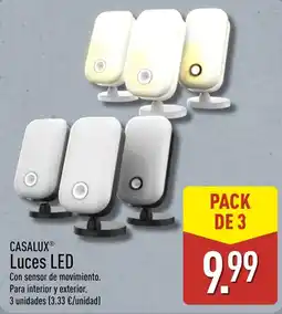 ALDI Casalux luces led oferta