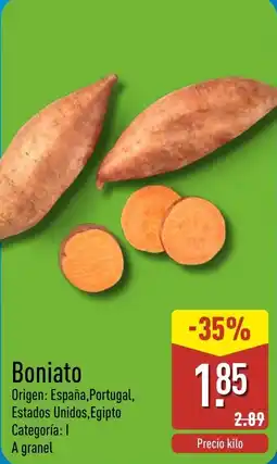 ALDI Boniat oferta