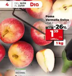 Dia Poma Vermella Dolça oferta