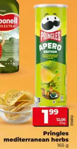 Dia Pringles mediterranean herbs oferta
