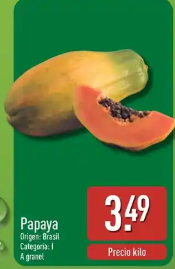 ALDI Papaya oferta