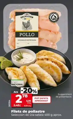 Dia Selección de Dia filets de pollastre oferta
