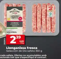 Dia Selección de Dia llonganissa fresca oferta
