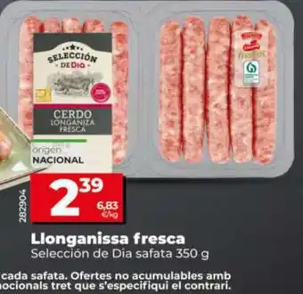 Dia Selección de Dia llonganissa fresca oferta