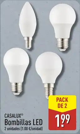 ALDI Casalux bombillas led oferta