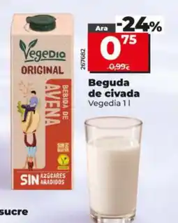 Dia Vegedia beguda de civada oferta