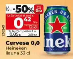 Dia Heineken Cervesa 0,0 oferta