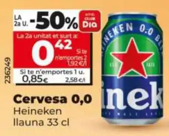 Heineken Cervesa 0,0