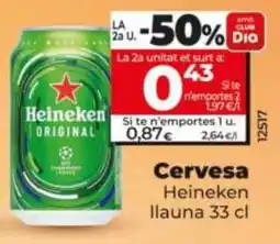 Dia Heineken Cervesa oferta