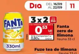 Dia Fanta zero de llimona oferta