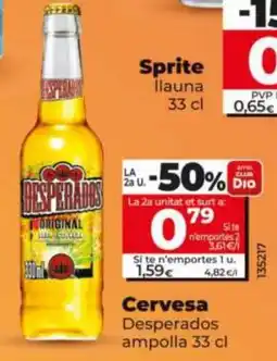 Dia Desperados oferta