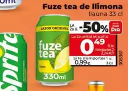Dia Fuze tea de llimona oferta