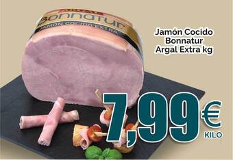 FROIZ Jamón Cocido Bonnatur Argal Extra Kg oferta