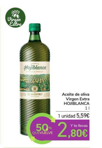 Carrefour Hojiblanca Aceite de oliva Virgen Extra 1L oferta