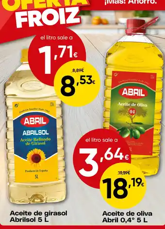 Abrilsol aceite de girasol