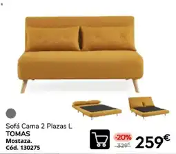 Conforama TOMAS Sofá Cama 2 Plazas L oferta