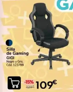 Conforama Gigi silla de gaming oferta