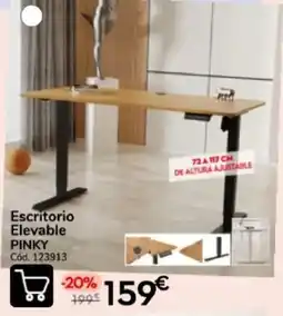 Conforama Pinky escritorio elevable oferta