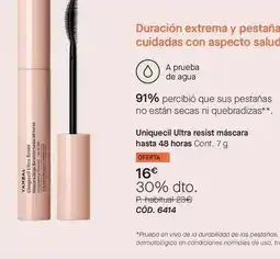 Yanbal Ultra resist mascara oferta