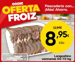 FROIZ Froiz langostino vannamei oferta