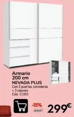 Conforama NEVADA PLUS Armario oferta