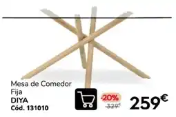Conforama Diya mesa de comedor fija oferta