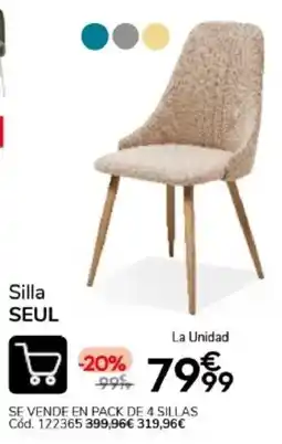 Conforama Silla SEUL oferta