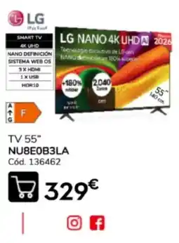 Conforama lg tv 55 nu8e0b3la oferta