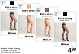 Zeeman Glossy - pantis extra strong oferta