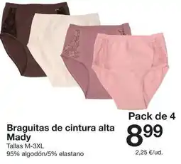 Zeeman Braguitas de cintura alta oferta