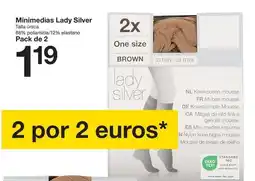 Zeeman Silver - minimedias lady silver oferta
