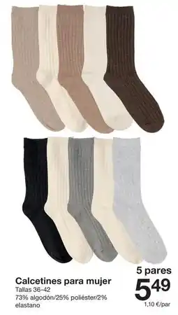 Zeeman Calcetines para mujer oferta
