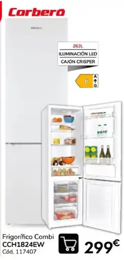 Conforama Corberó Frigorífico Combi CCH1824EW oferta