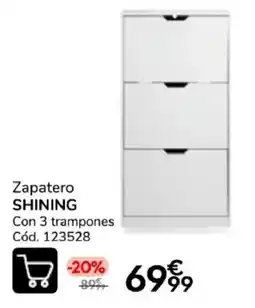Conforama Shining zapatero oferta
