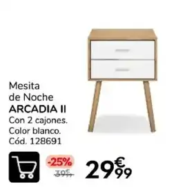 Conforama Arcadia II mesita de noche oferta