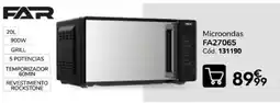 Conforama Far microondas fa27065 oferta