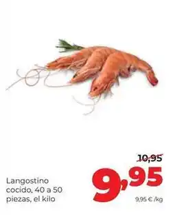 Alimerka Langostino cocido oferta
