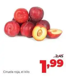 Alimerka Ciruela roja oferta