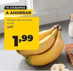 Alimerka Platano de canarias oferta