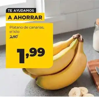Alimerka Platano de canarias oferta