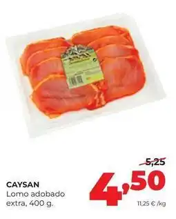 Alimerka Caysan - lomo adobado extra oferta