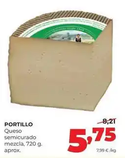 Alimerka Portillo - queso semicurado mezcla oferta