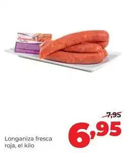 Alimerka Alimerka - longaniza fresca roja oferta