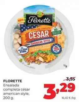 Florette - ensalada completa cesar american style