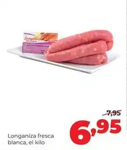 Alimerka Longaniza fresca blanca oferta