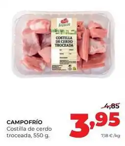 Alimerka Campofrío - costilla de cerdo troceada oferta