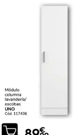 Conforama UNO módulo columna lavandería/escobas oferta