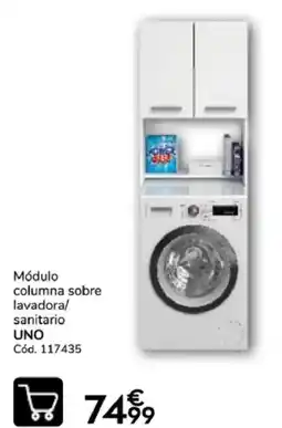 Conforama Uno módulo columna sobre lavadora/sanitario oferta