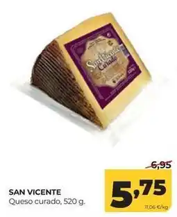 Alimerka San vicente - queso curado oferta